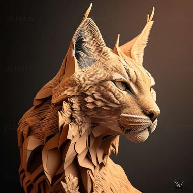 3D model Lynx issiodorensis (STL)